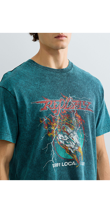 Eagle of Flame ROCK Tシャツ 詳細画像